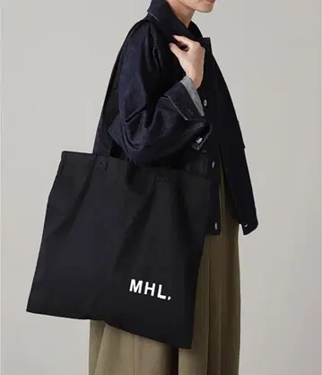 MHL 코튼 2way 백 블랙