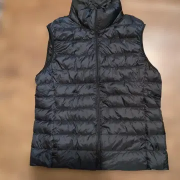 UNIQLO 블랙 다운 베스트 XL 미사용