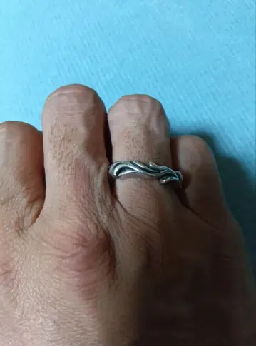 SILVER 반지 실버 925 심플하고 가는