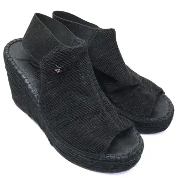 리플레이 REPLAY 웨지솔 샌들 블랙 블랙 신발 36 23