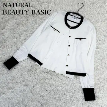 25SS 내추럴 뷰티 베이직 바이컬러 니트 앙상블