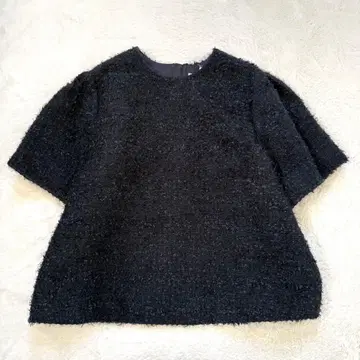 [ 새상품 ] 23구 R(아르) 팬시 트위드 블라우스 네이비 15호