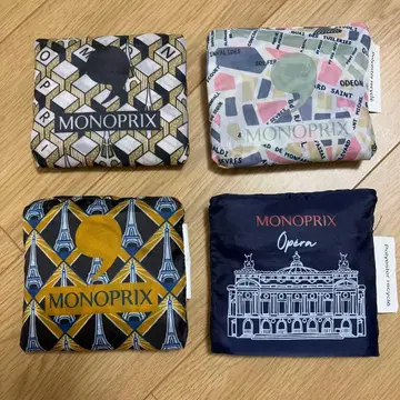 MONOPRIX 에코백 4세트