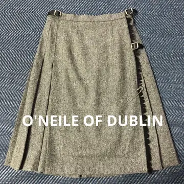 O'NEILE OF DUBLIN 랩 스커트 헤링본 랩스커트