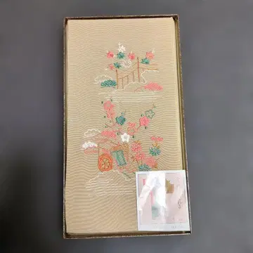 장식용 깃 실크 100% 자수 카라