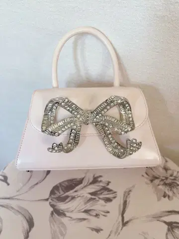 selfportrait 비쥬 리본 핸드백