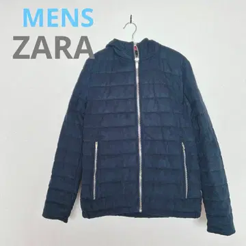 MENS ZARA 충전솜 자켓 다운 자켓