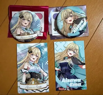 브이스포 아이자와 에마 캔뱃지 카드 브이스포 페스티벌