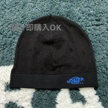 Synaworld 비니 블랙 블루 로고