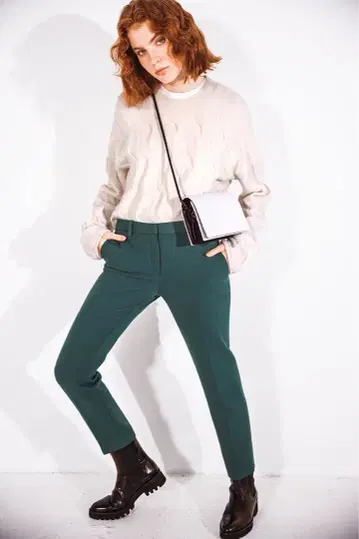 [ 새상품급 ] Theory Bistretch Double 3 / 그린