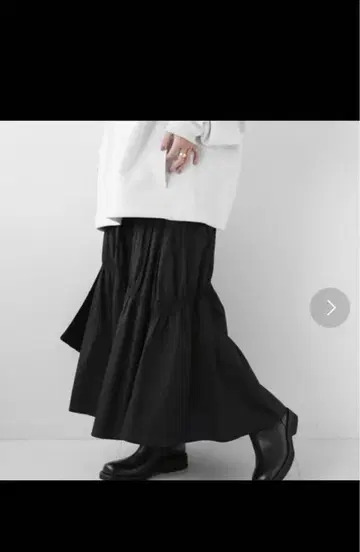 저널 스탠다드 타프타 스커트 블랙