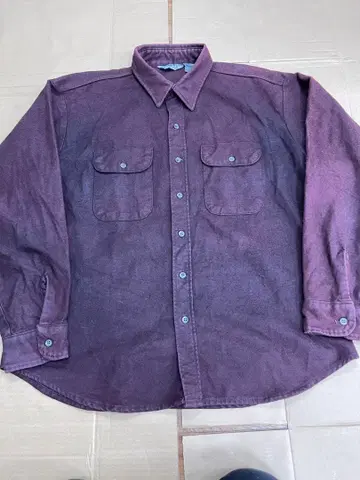 70s 80s USA XL FIVE BROTHER 플란넬 셔츠 뱀 플란넬