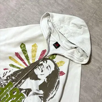 90s ZION BOB MARLEY 지퍼 후드티 밥 말리 레게