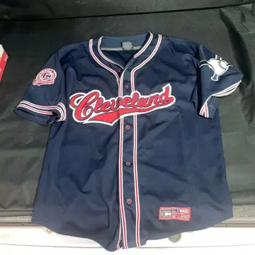 빈티지 클리브랜드 인디언스 가디언스 베이스볼 셔츠