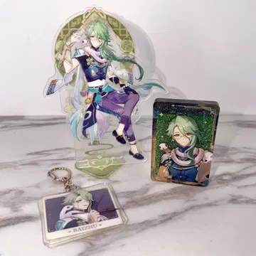 원신 백출 아크릴 스탠드 아크릴 블록 키링 묶음 판매