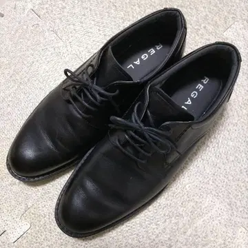 REGAL 블랙 가죽 신발