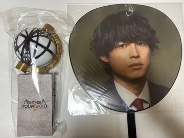 SixTONES [ YOUNGOLD ] 응원봉 부채 마츠무라 호쿠토