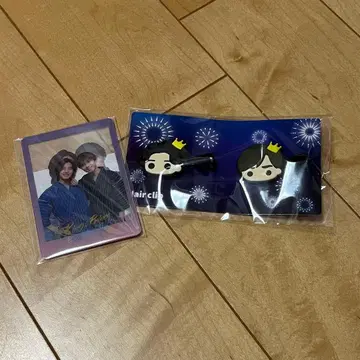 King&Prince 포토 카드 헤어 클립