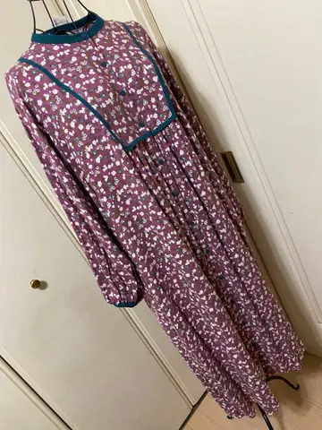 사만사 모스2 미니 꽃무늬 파이핑 원피스 새상품 프리