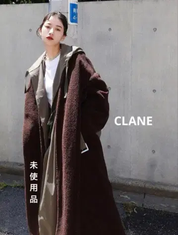 미사용품 CLANE MILITARY LAYER BOA COAT