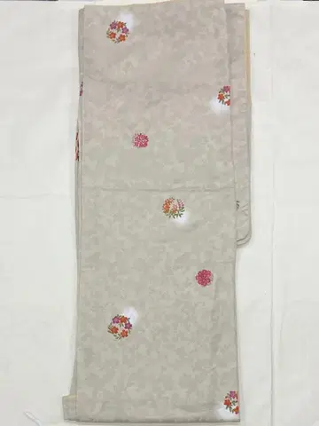 꽃무늬 코몬 이중 기모노 M 사이즈