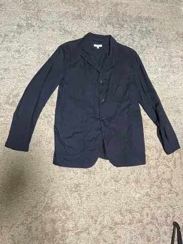 Engineered Garments 네이비 버튼 자켓