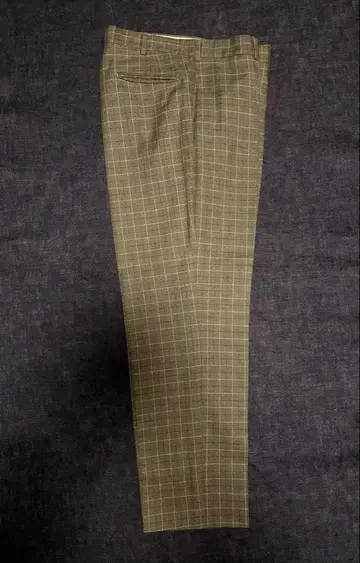 60s USA제 FARAH 울 테이퍼드 팬츠 TALON 83