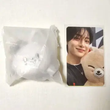 폭시니 SKZOO FACE KEYRING SILVER