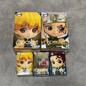 Qposket 피규어 세트 귀멸의 칼날