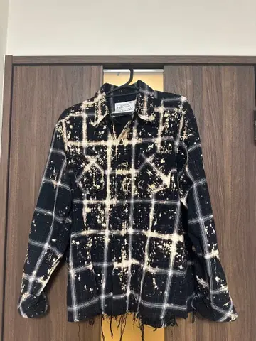 미야기 히데타카 라후 BLEACH 플란넬 셔츠