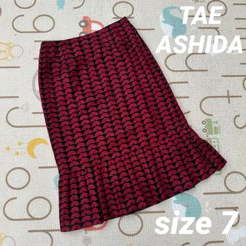 TAE ASHIDA 타에아시다 플레어 스커트 여성용 7호