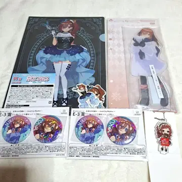 5등분의 신부 나카노 미쿠 아크릴 스탠드 캔뱃지 아크릴 키링