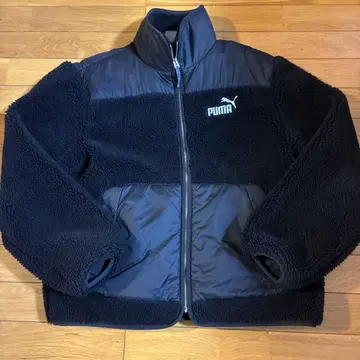 PUMA 플리스 자켓 S 네이비
