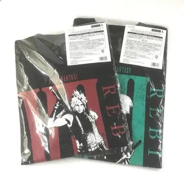 [ 2장 ] 클라우드 & 세피로스 파이널 판타지 VII 리버스 티셔츠