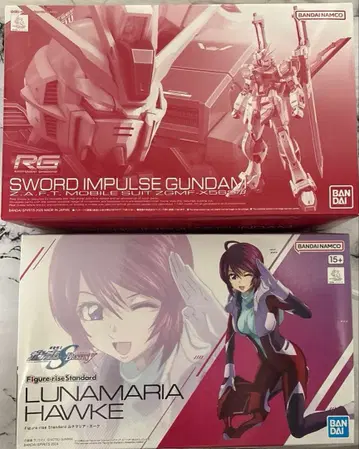 RG 소드 임펄스 건담 & 피규어라이즈 루나마리아 호크