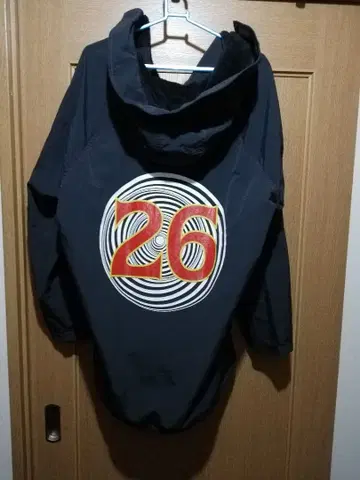 26 red USA 스케이트보드 후드 자켓