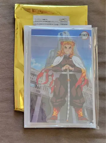 귀멸의 칼날 랜덤 배경 포함 아크릴 스탠드 렌고쿠 쿄쥬로