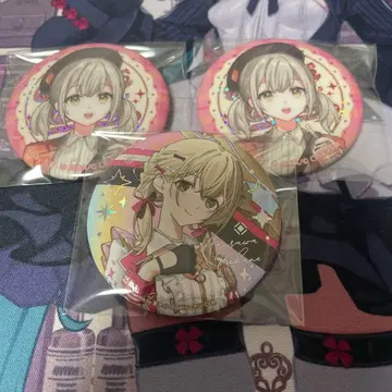 프로세카 밤 페스티벌 감사제 캔뱃지 아즈사와 코하네 3개 세트