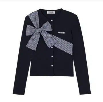 CRANK Ribbon Tide Knit Cardigan