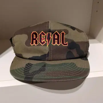 real skateboards AC/DC 메쉬 캡 트래커 캡