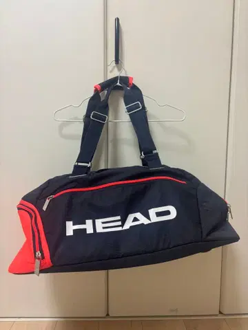 HEAD 테니스 라켓백 네이비/오렌지