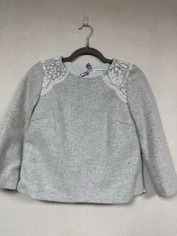 M-PLEMIER 레이스 장식 셋업