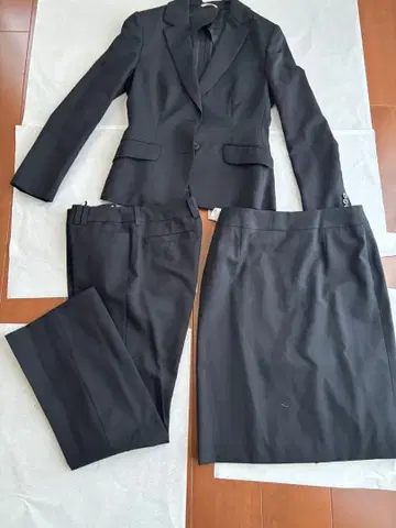 N-LINE 취업 정장 3세트 블랙