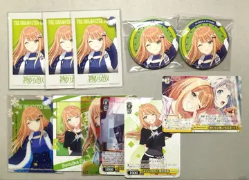 학마스 시운 세이카 하치케이지마 파라다이스 특전 캔뱃지 클리어 카드 모음