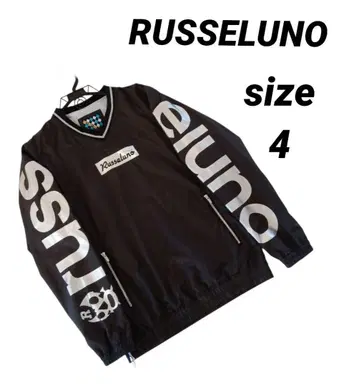 러셀노 골프웨어 V넥 블루종 윈드브레이커 발수 축열