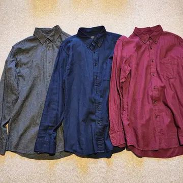 유니클로 플란넬 셔츠 M