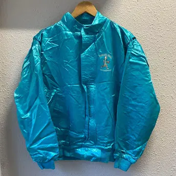 80s Apparel OF LAS VEGAS 바시티 자켓 자수 아세테이트