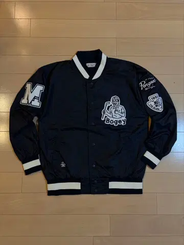 새상품급 펭귄 바이 먼싱웨어 보기맨 바시티 자켓 골프웨어