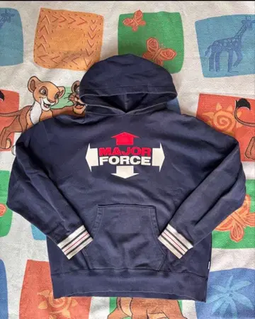 FILA MAJOR FORCE 후드티 XL 네이비