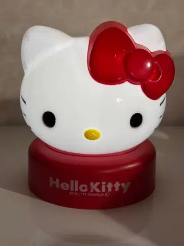 헬로키티 LED 푸시 라이트 산리오 굿즈 인테리어 자택 보관품